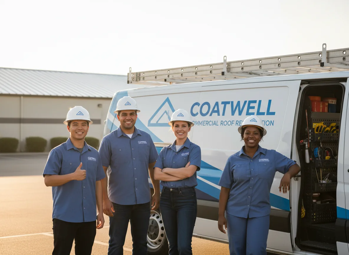 Commercial roof coating company in Red Oak, IA